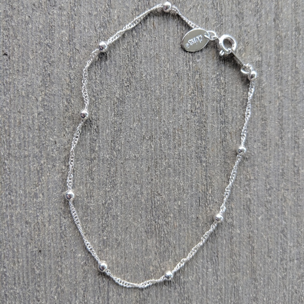 Beaded anklet or bracelet